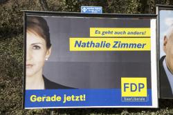 Die FDP-Saarland macht Wahlkampf mit halben Sachen